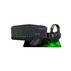 Pack Gaming T-Dagger 4EN1: Clavier + Souris + Tapis + Casque