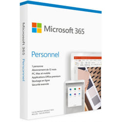 Pack Microsoft Office 365 2021 - Licence 1 utilisateur / 1 an
