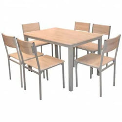 Pack Salle a Manger SOTUFAB SERENA + 6 Chaises - Chène Brut