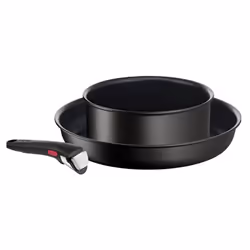Pack TEFAL - Poêle: Diamétre: 28cm + Casserole: Diamétre: 20 cm - Indication de chaleur - Convient à toutes les sources de ch ...