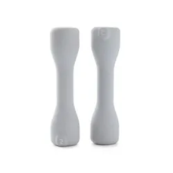 Paire D'haltères DOMYOSS Fitness 2*3 Kg - Gris