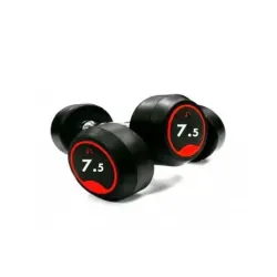 Paire haltère musculation Zimota 7.5kg - Noir (02030007)