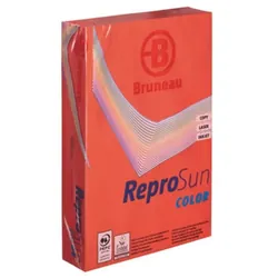 Papier Couleur BRUNEAU REPRO A4 80GR 21x29 cm - Rouge