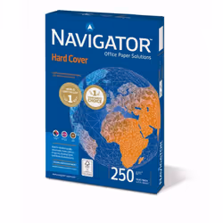 Rame papier NAVIGATOR office A4 - Types de papier: Papier Extra Blanc - Format: A4 (297mm x 210mm) - Grammage: 250 g/m² - N ...