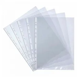 Paque de 100 Pochettes Perforee 50 Mic Gelber