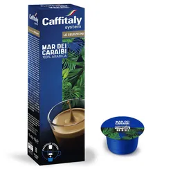 PAQUET DE 10 CAPSULES À CAFÉ CAFFITALY MARE DEI CARAIBI