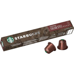 Paquet De 10 Capsules STARBUCKS Espresso Roast Compatible Nespresso®