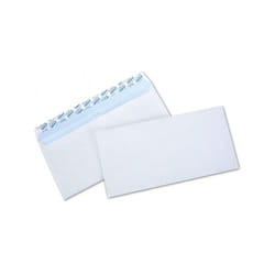 Paquet De 500 Enveloppes Blanches LA COURONNE 11 x 22 cm 80 Gr - Blanc