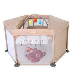 Parc Lit PRIMA CARINO 2 En 1- Beige