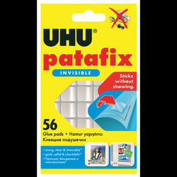 Patafix UHU 56 Pastilles Invisibles Double Face