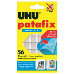 Patafix UHU 56 Pastilles Invisibles Double Face