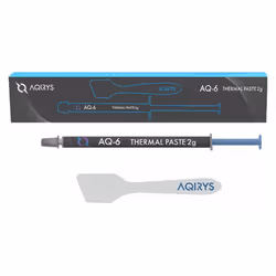 Pate thermique AQIRYS AQ-6 - Conductivité thermique: >9W/mK - Viscosité: 880 Équilibre - Densité: 2,7 g/cm3 - Résistivité vol ...