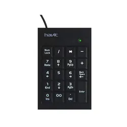 Pavé Numérique Filaire HAVIT NK01 - Noir