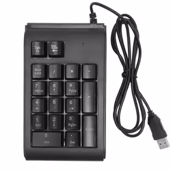 Pavé Numérique JEDEL - Technologie de connectivité: Filaire - Interface:  USB - 19 touches - Pour Ordinateur Portable - Matér ...