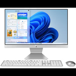 PC de Bureau ALL IN ONE ASUS VIVO AIO V222FAK i3 10è Gén 4Go 256Go SSD - Blanc (V222FAK-WA053W)