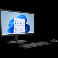 Pc de Bureau All in One Hp 22-DG0001NK I3-N300 / 8G 256SSD / Noir