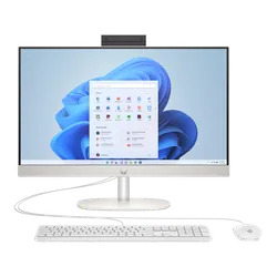 Pc de Bureau All in One Hp 24-CR0005NK / I5-13 ème gén / 32G / Blanc