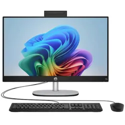 HP C65BXEA PC tout en un/station de travail Intel Core Ultra 7 255U 60,5 cm (23.8") 1920 x 1080 pixels 16 Go DDR5-SDRAM Wi-Fi 6 (802.11ax)