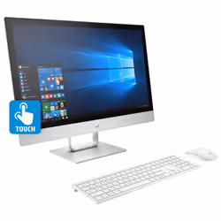 Ecran 23.8" Full HD IPS Tactile - Processeur Intel Core i7-8700T, jusqu'à 4.0 Ghz, 12 Mo de mémoire cache - Mémoire 8 Go DDR4 ...