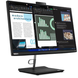 Pc De Bureau All In One Lenovo ThinkCentre néo 30a 24 i3 12Gén 4Go 256Go SSD Noir