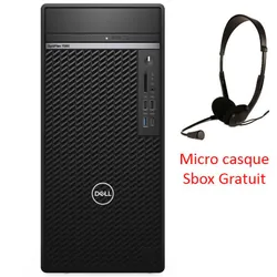 Pc De Bureau Dell Optiplex 7080 i5 10Gén 4 Go 1 To W11 Noir