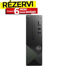 PC de Bureau DELL VOSTRO 3030 SFF i5 14è Gén 8Go 512Go SSD - Noir