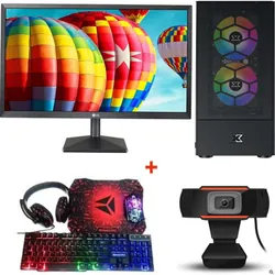 Pc De bureau Gamer Arena AMD Ryzen 3 8 Go 256 Go SSD RX 550 4 Go DDR5 + Ecran LG 27"