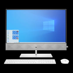 Pc de bureau HP Pavilion Tout-en-un 27-d0000nk Tactile - i7 10è Gén - 8 Go - Blanc (1h5u4ea)