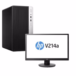 Pc de Bureau HP ProDesk 400 G6 6 Ecran 20.7" LED - Processeur Intel Core i5-9500, up to 4.4 Ghz, 9 Mo de mémoire cache - Mémo ...