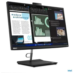 Pc De Bureau Lenovo All In One ThinkCentre neo 30a 22 i3 12Gén 4 Go 512 Go SSD Noir