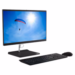 PC DE BUREAU LENOVO TOUT EN UN V30A-22 I3 10GÉN 4GO 256GO SSD - NOIR (11LC003CFM)