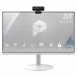 Écran: 23.8" Full HD IPS - Processeur: Intel® Core I3-10105 (up to 4,40 GHz, 6Mo de mémoire cache, 4 Core) - Système d'exploi ...