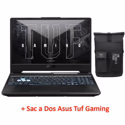 Pc Gamer Asus Tuf Gaming A15 - Écran : 15.6" Full HD (1920 x 1080), IPS, antireflet, 144 Hz - Processeur : AMD Ryzen 7 7435HS ...