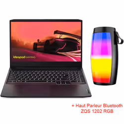 Pc Gamer Lenovo IdeaPad Gaming 3 - Ecran : 15.6" FHD (1920x1080) IPS 300nits Anti-reflet, 45% NTSC, 144Hz- Processeur : AMD R ...