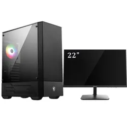Pc Gamer Spectracore AMD Ryzen 3 8 Go 256 Go SSD Noir + Ecran 22"Redragon