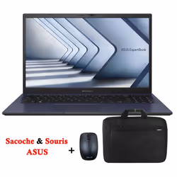 Écran 15.6'' Full HD - Processeur: Intel Core i5-1335U (Up to 4.6 GHz Turbo max, 12 Mo Mémoire cache, 10-Cores) - Système d'e ...