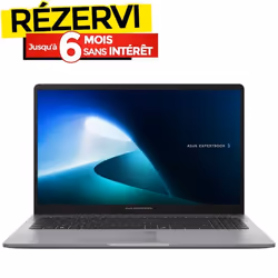 PC Portable ASUS ExpertBook P1 P1503 i5 13ème Gén 16Go 512Go SSD - Gris