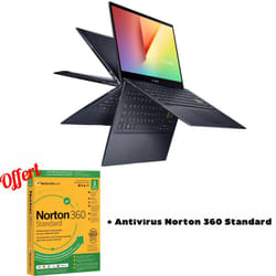 PC Portable ASUS VivoBook Flip 14 TM420UA AMD RYZEN 5 8Go 512Go SSD - Noir