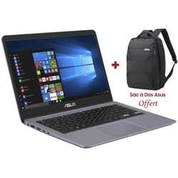 Pc Portable ASUS VivoBook S14 S410UN i7 8è Gén 8Go 1To +128SSD Gris