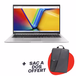 Écran 15.6" Full HD - Processeur: Intel Core i3-1215U (Up to 4,40 GHz Turbo max, 10Mo Mémoire cache, Hexa-Core) - Système d'e ...