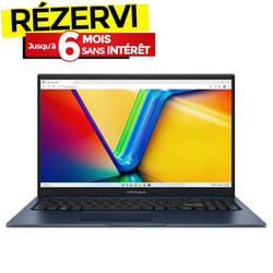 PC Portable ASUS Vivobook 15 X1504VA i3 13è Gén 24G 512G SSD - Bleu
