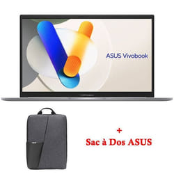 PC Portable ASUS Vivobook 15 X1504VA i3 13è Gén 8Go 512Go SSD - Silver