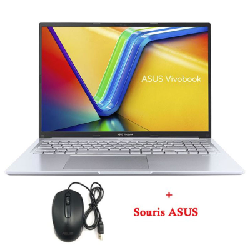 Ordinateur portable Asus Vivobook 16 pouces i3 13e génération 16 Go RAM 512 Go SSD Silver - K3604ZA-MB150W-16