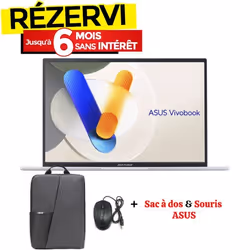 PC Portable ASUS Vivobook 16 X1605VA i5 13è Gén 24G 512Go SSD - Silver