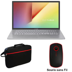 Pc Portable Asus Vivobook 17 X712EQ I7 11Gén 24Go 512Go SSD Silver