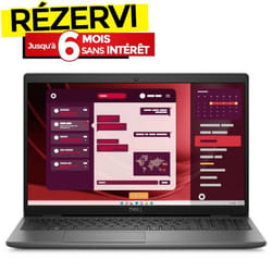 PC Portable DELL Latitude 3550 i7 13è Gén 16Go 512Go SSD - Gris