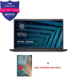 Pc Portable DELL Vostro 3510 i3 11è Gén 4Go 256Go SSD - Noir