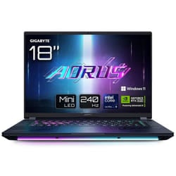 Pc Portable Gamer Aorus Master 18 AM8H BZH Ultra 9 32 Go 2 To SSD Windows 11 Pro