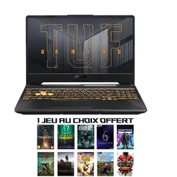 PC Portable Gamer ASUS F15 TUF 506HEB i5 11é Gén 16 Go 512 Go SSD - Noir (TUF506HEB-HN214T-16G)