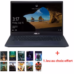 Écran 15.6" FULL HD, 144Hz - Processeur: Intel Core i7-10870H (2,20 GHz up to 5,00 GHz Turbo max, 16 Mo de mémoire cache, Oct ...